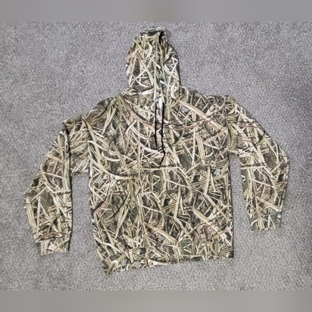 Mens Mossy Oak Camo Hoodie Size Medium